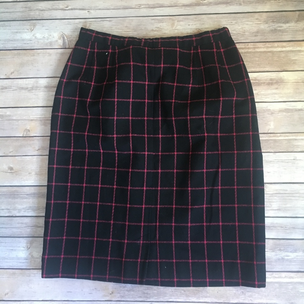 Vintage Pendleton Skirt Wool with pockets